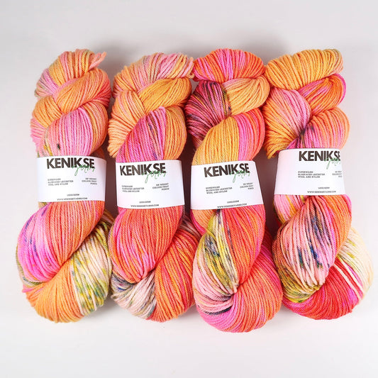 DK SW Bluefaced Leicester x Nylon | Fruit Punch