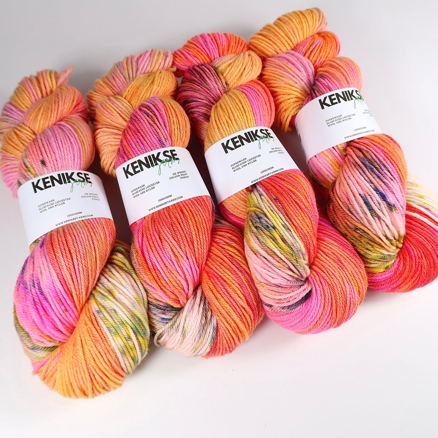 DK SW Bluefaced Leicester x Nylon | Fruit Punch