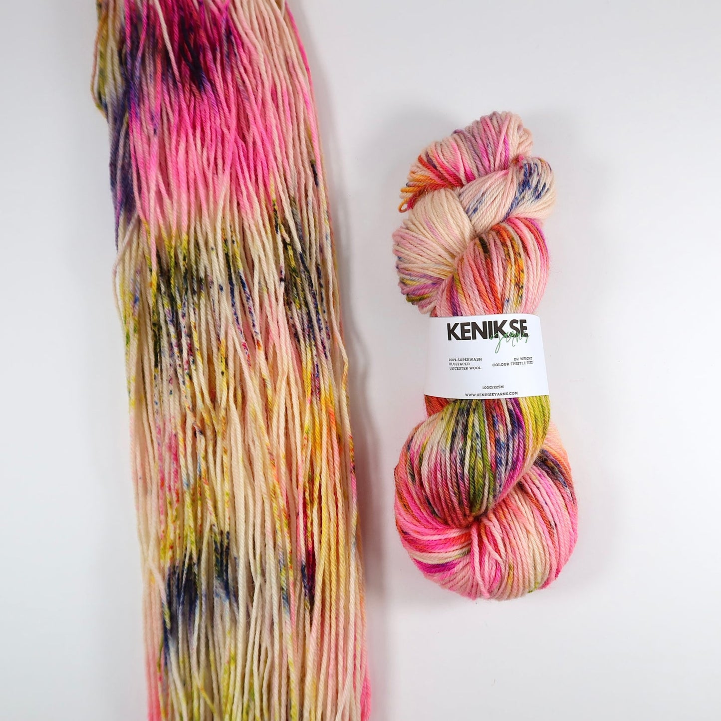 DK SW Bluefaced Leicester x Nylon | Thistle Fizz