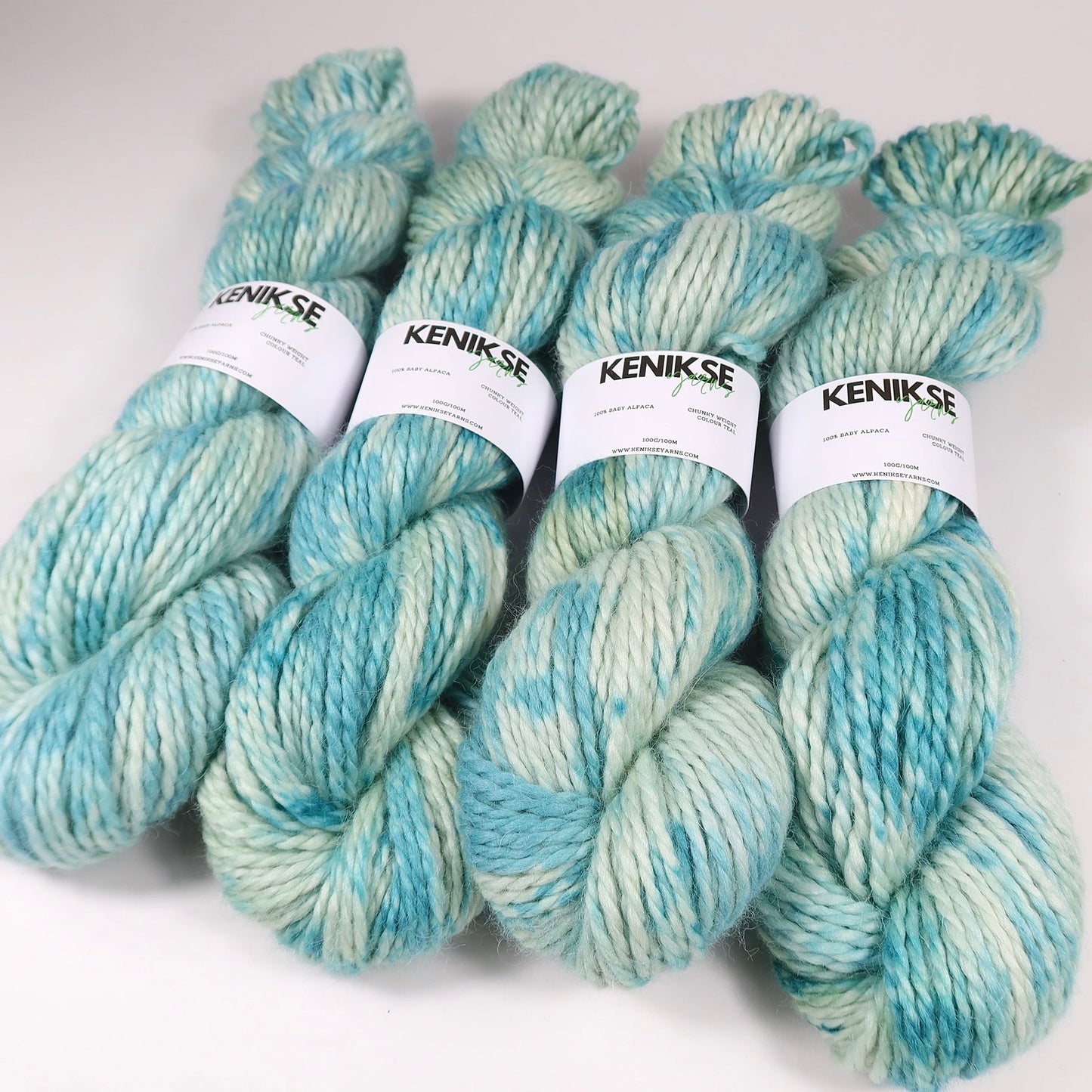 Chunky Baby Alpaca | Teal