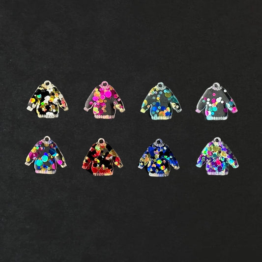 Glitter Jumper Stitch Markers