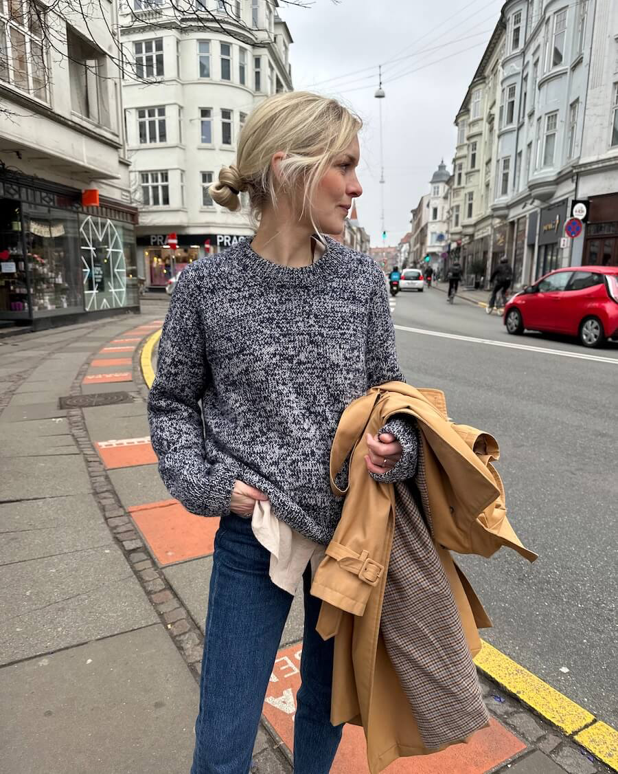 Melange Sweater | Petite Knit patterns