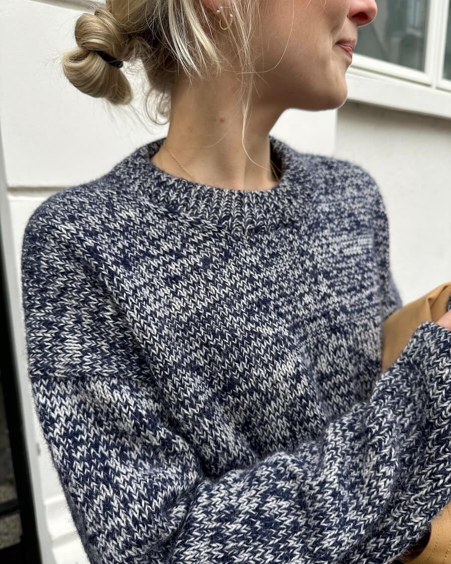 Melange Sweater | Petite Knit patterns