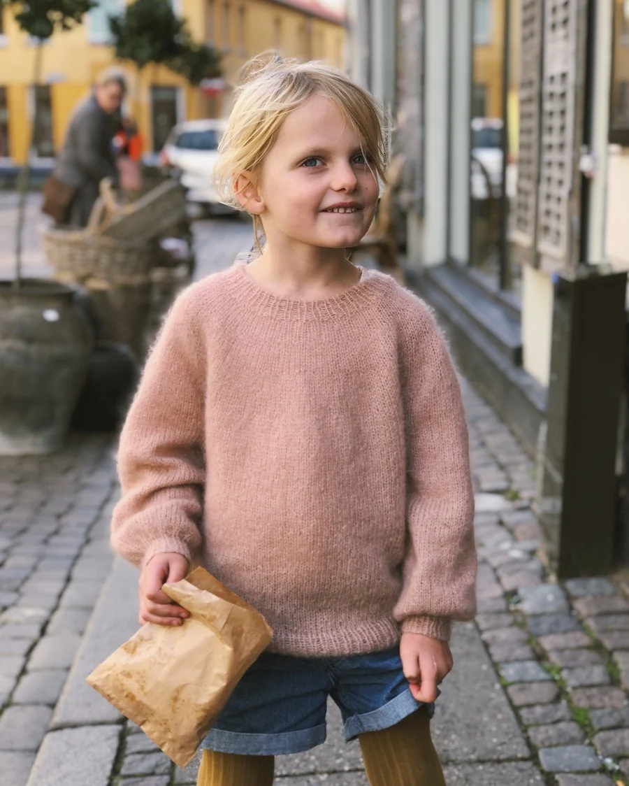 Novice Sweater Junior - Mohair Edition | Petite Knit patterns