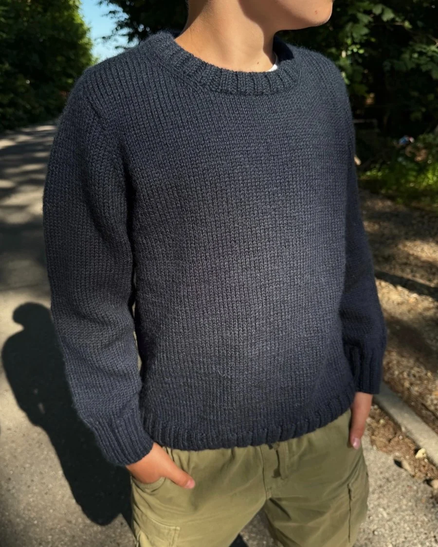 Niels Sweater Junior | Petite Knit patterns