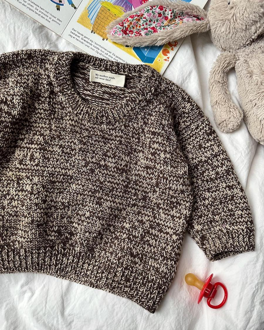 Melange Sweater Baby | Petite Knit patterns