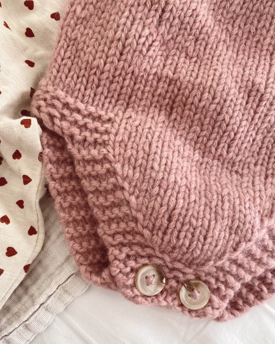Little Brother’s Romper | Petite Knit patterns