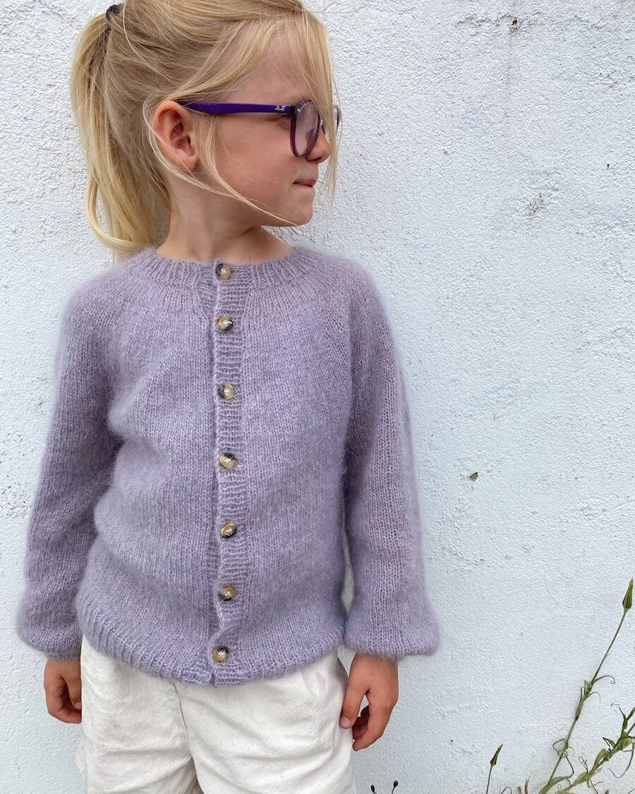 Novice Cardigan Junior - Mohair Edition | Petite Knit patterns