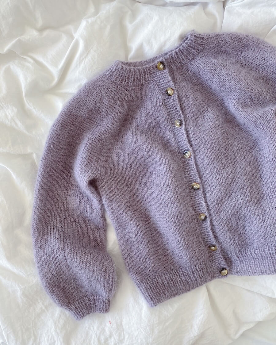 Novice Cardigan Junior - Mohair Edition | Petite Knit patterns