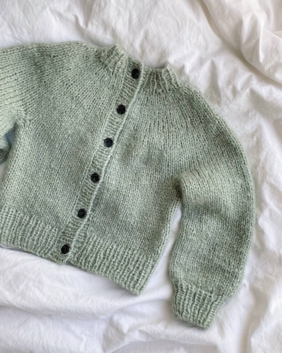 Novice Cardigan Mini - Chunky Edition | Petite Knit patterns
