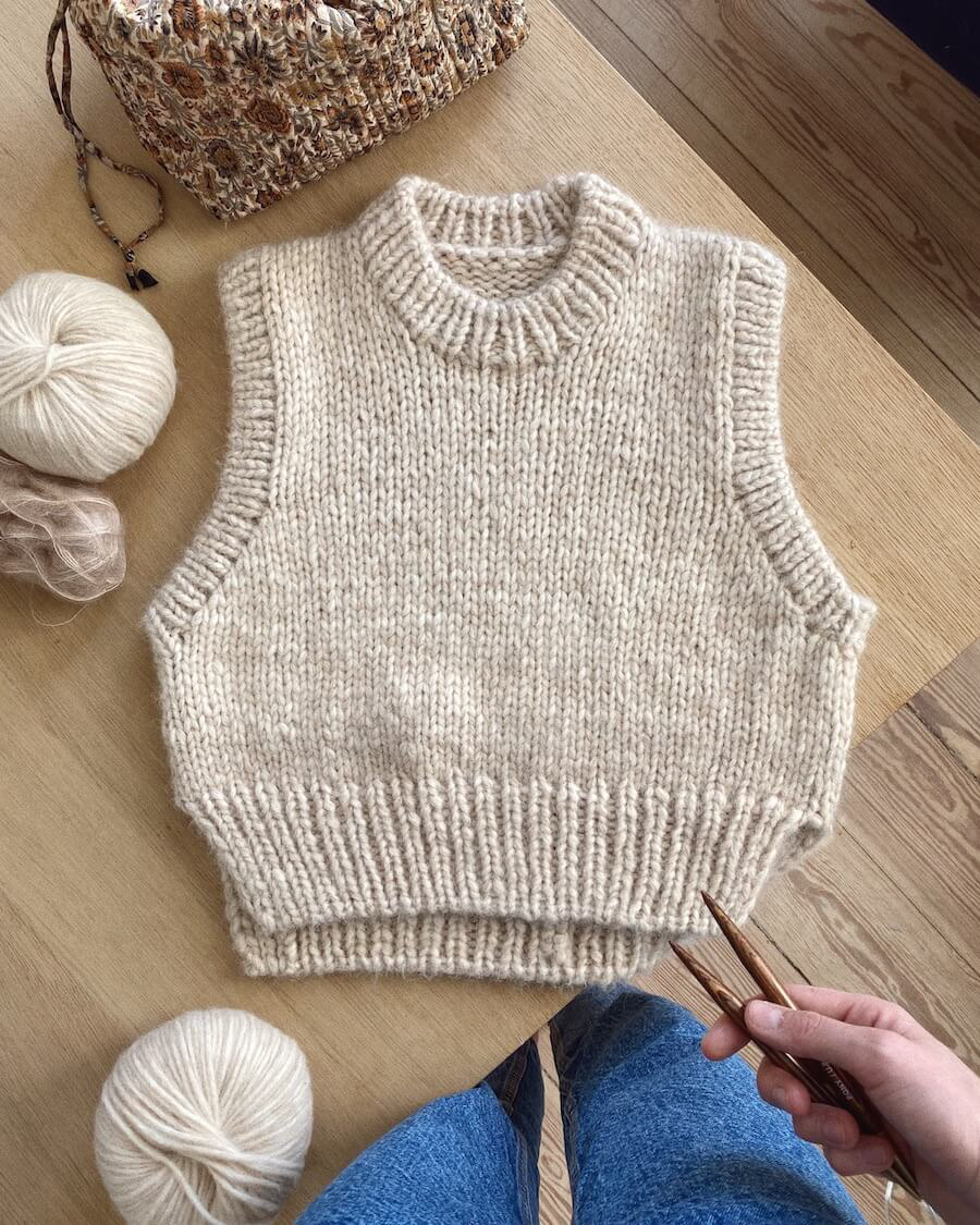 Holiday Slipover | Petite Knit patterns