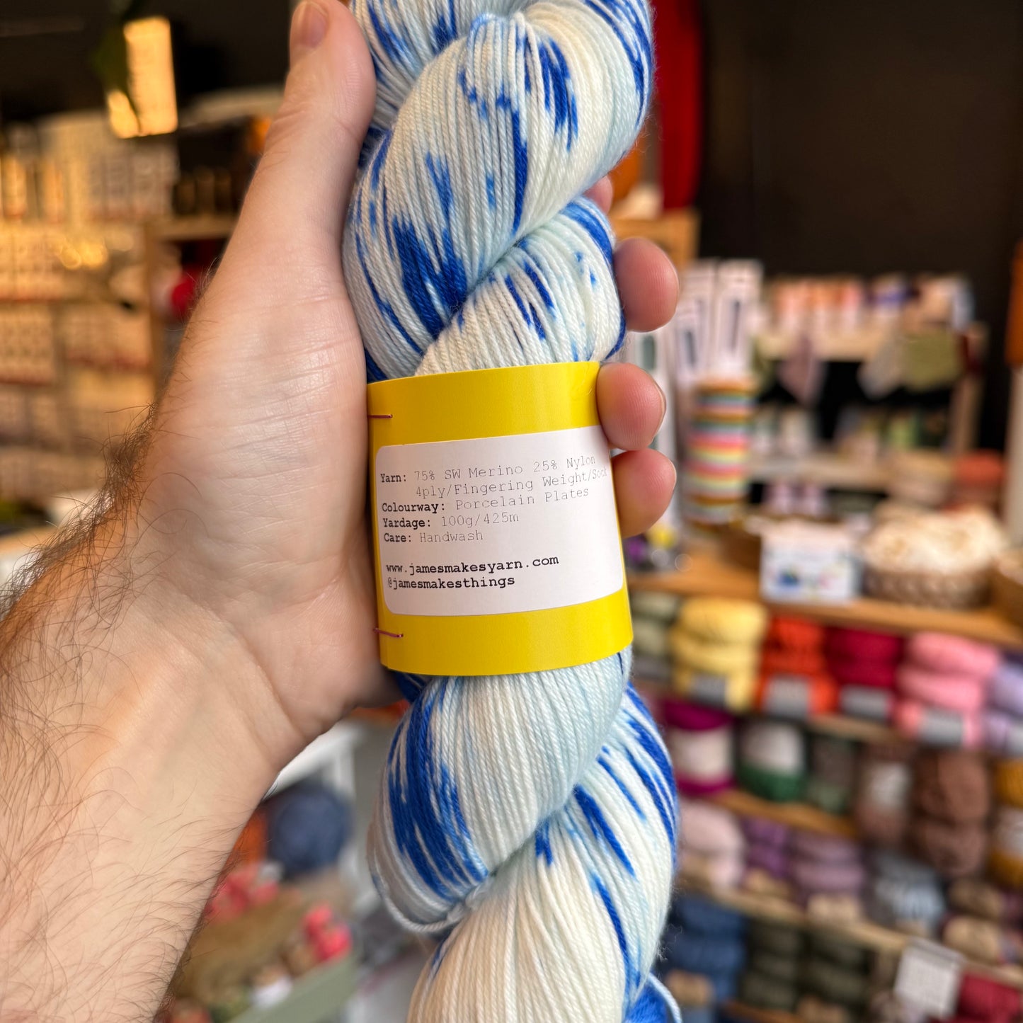 Merino Sock | Porcelain Plates