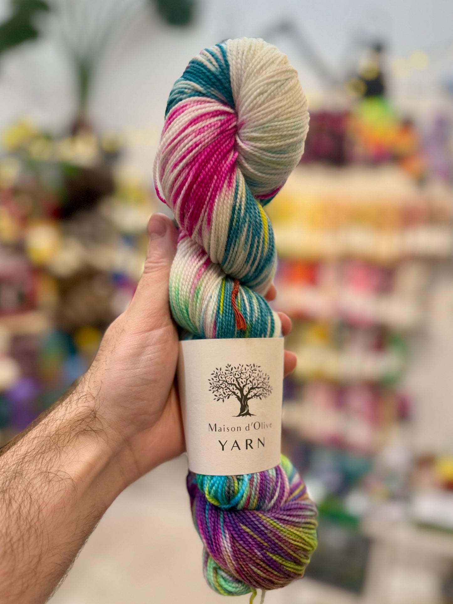 4 ply Sock Yarn from Maison d'Olive