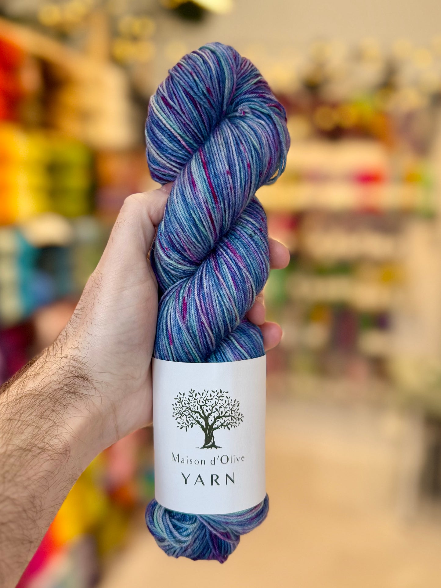 4 PLY sock yarn from Maison d'Olive