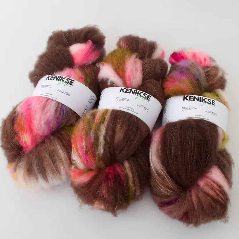Lace weight brushed Merino | Truffle