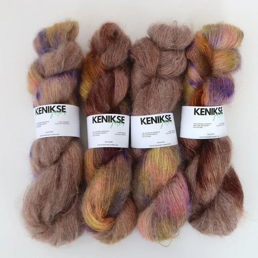Lace Weight Superkid Mohair and Mulberry Silk | Truffle