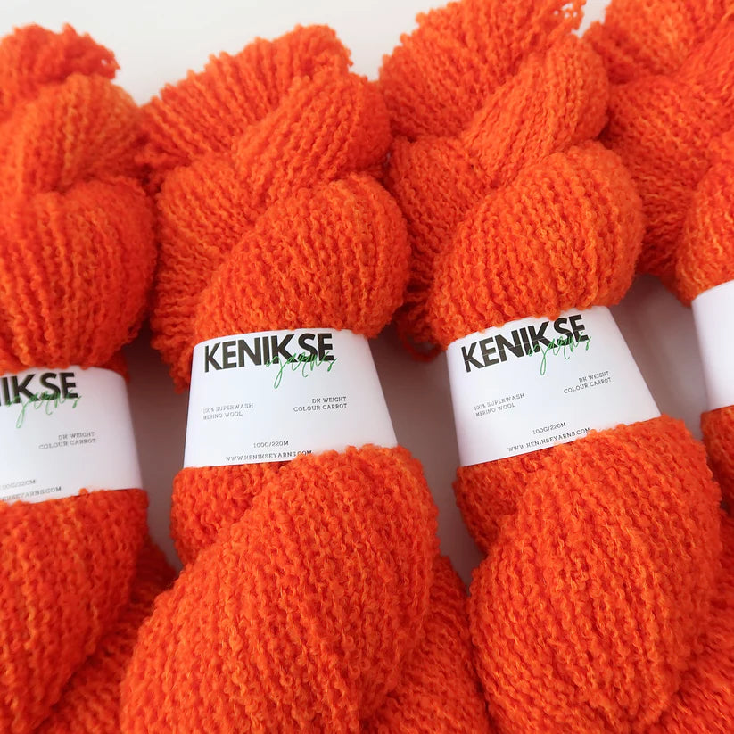 Merino Boucle from KENIKSE Yarns | Carrot
