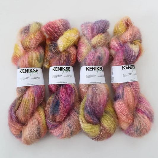 Superkid Mohair from KENIKSE Yarns | Wild Berry