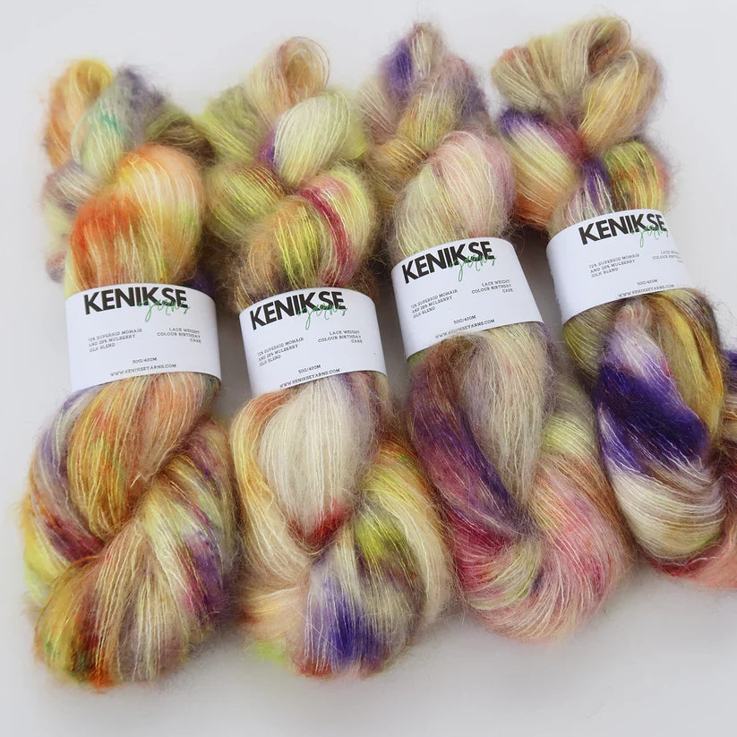 Superkid Mohair from KENIKSE Yarns | Birthday Cake