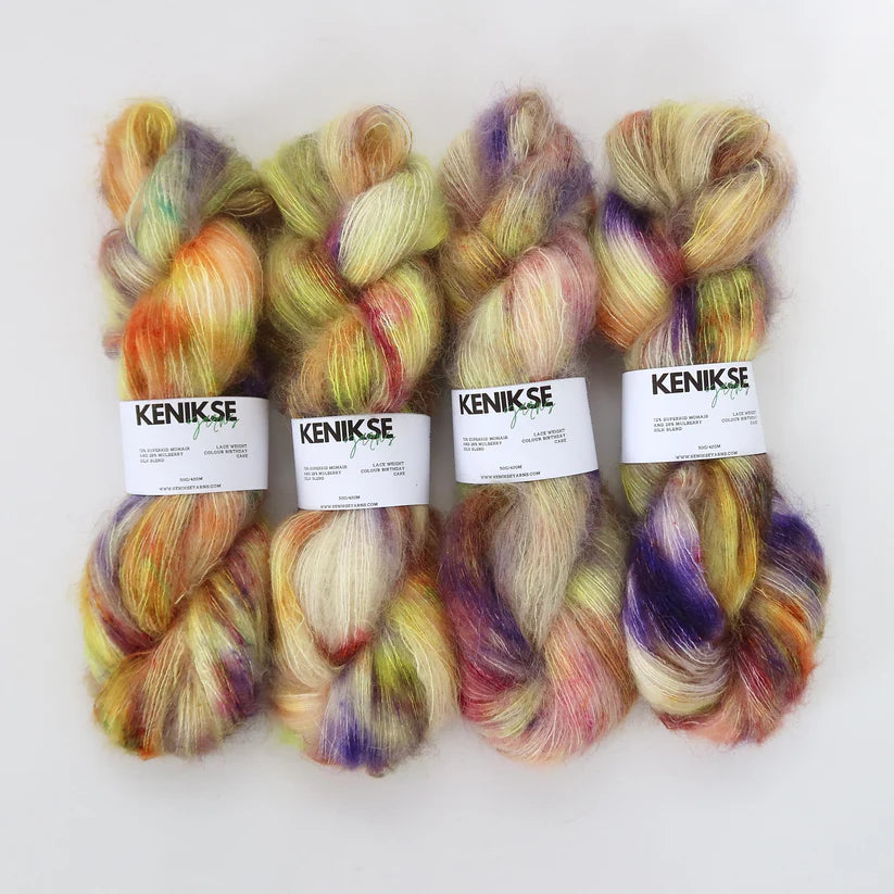Superkid Mohair from KENIKSE Yarns | Birthday Cake