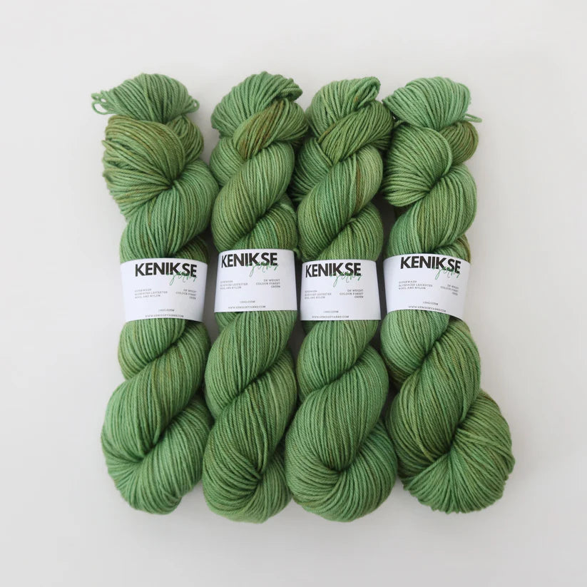 DK BFL from KENIKSE Yarns | Forest Green