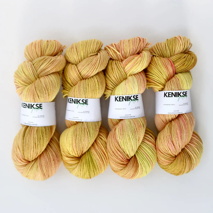 DK Merino from KENIKSE Yarns | Peach Tea
