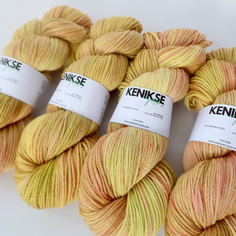 DK Merino from KENIKSE Yarns | Peach Tea