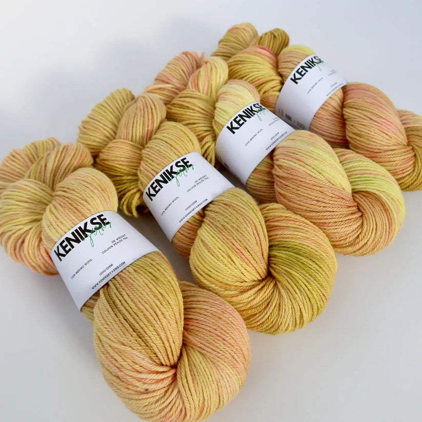 DK Merino from KENIKSE Yarns | Peach Tea