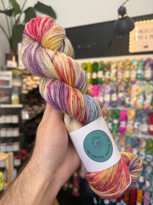 Merino DK from The Curious Knitter Co | Warm Sunset