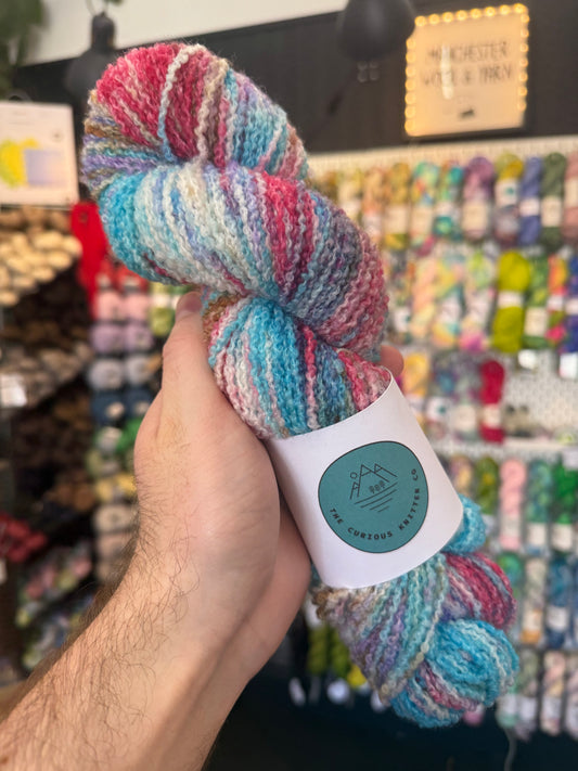 DK Merino Boucle from The Curious Knitter Co | Little Bit of Home