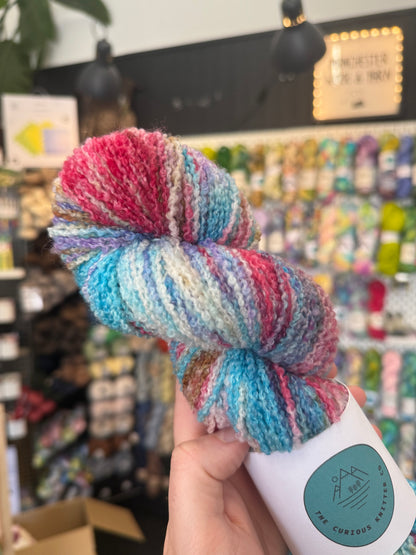 DK Merino Boucle from The Curious Knitter Co | Little Bit of Home