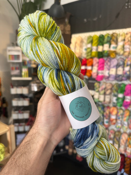 Merino DK from The Curious Knitter Co | Midnight Swin