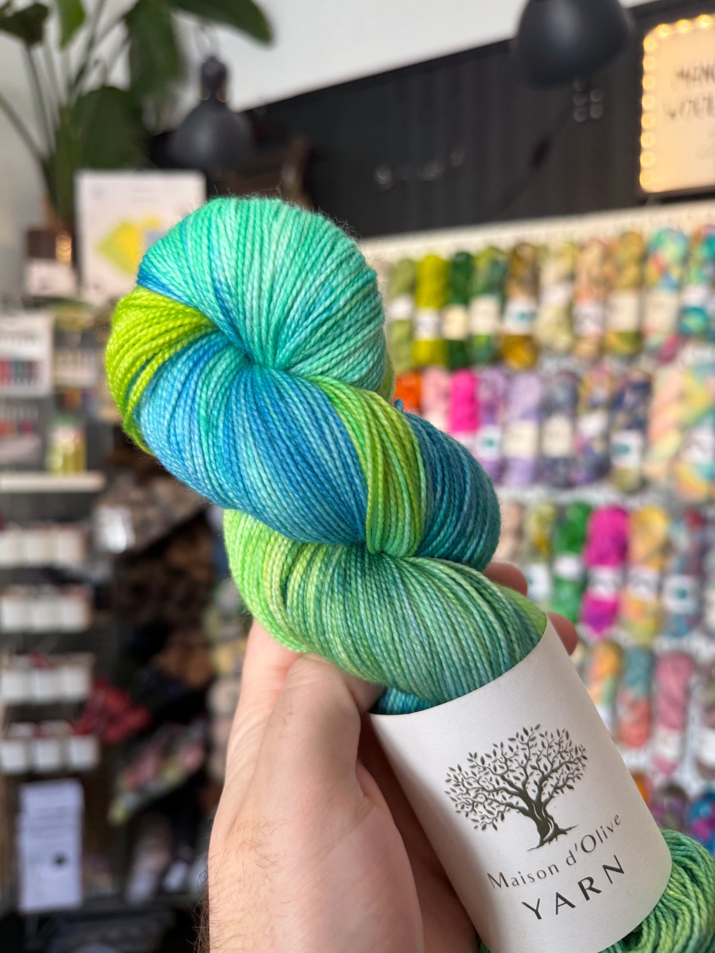 4ply/ SOCK from Maison d'Olive | Lagoon