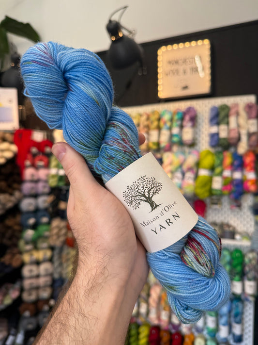 4ply/ SOCK from Maison d'Olive | Sea Breeze