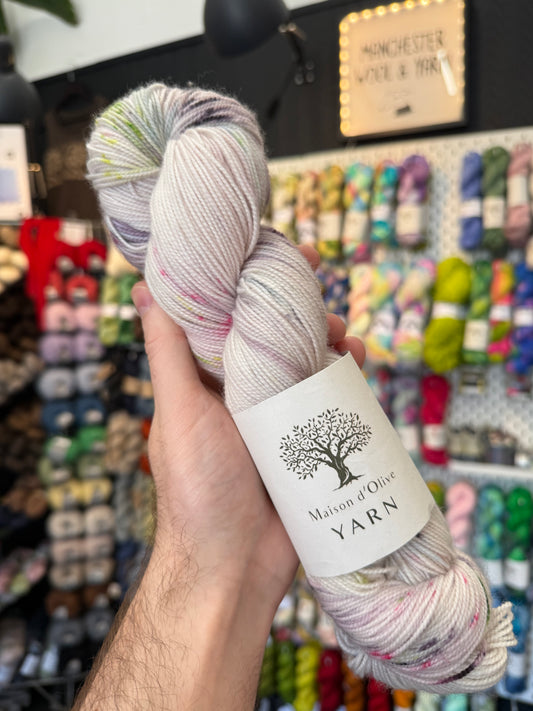 4ply/ SOCK from Maison d'Olive | Spring Bloom