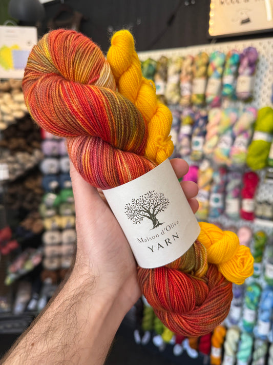 Sock set from Maison d'Olive | Autumn Leaves