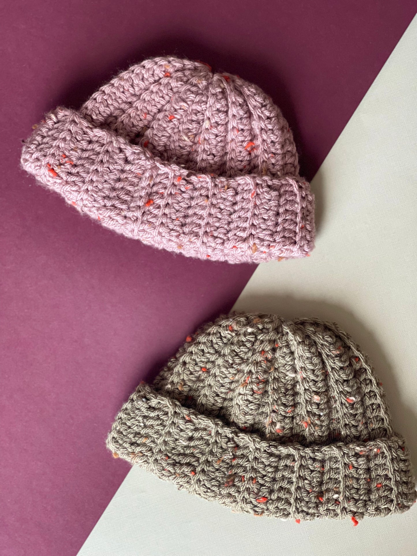 Classic Chunky Crochet Beanie Pattern | PDF
