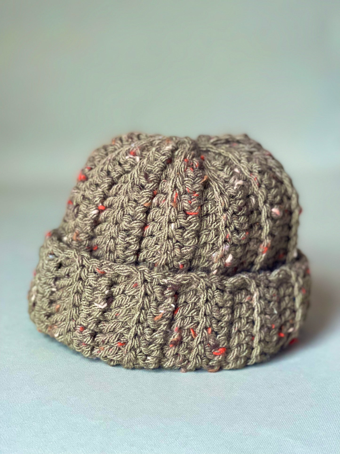 Classic Chunky Crochet Beanie Pattern | PDF