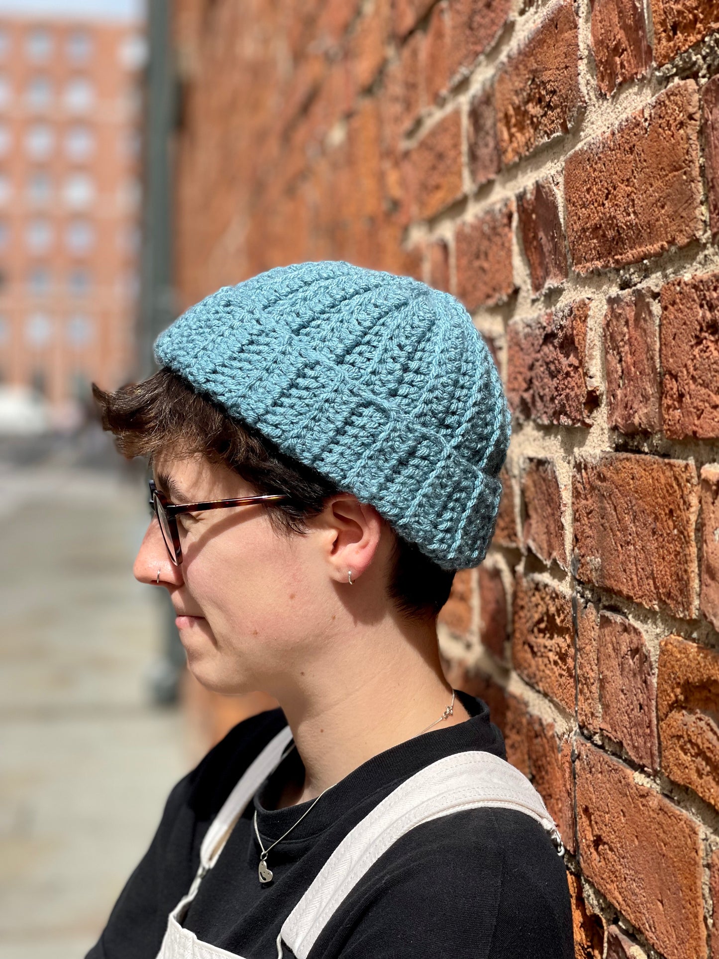 Classic Chunky Crochet Beanie Pattern | PDF