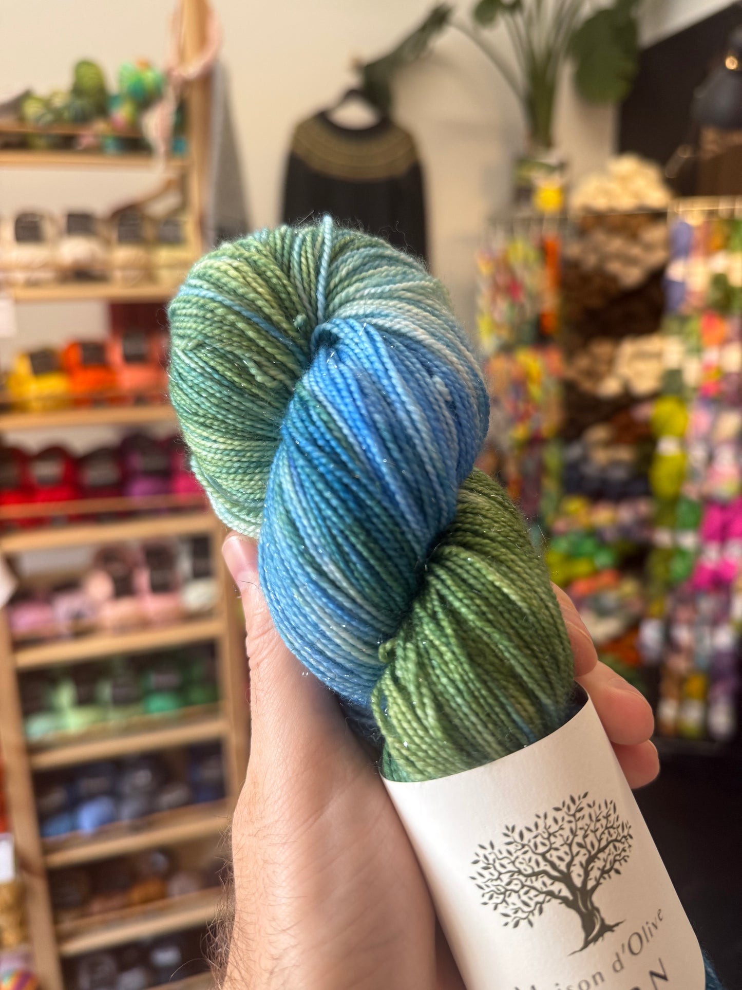 4ply SOCK from Maison d'Olive | Neptunes Garden