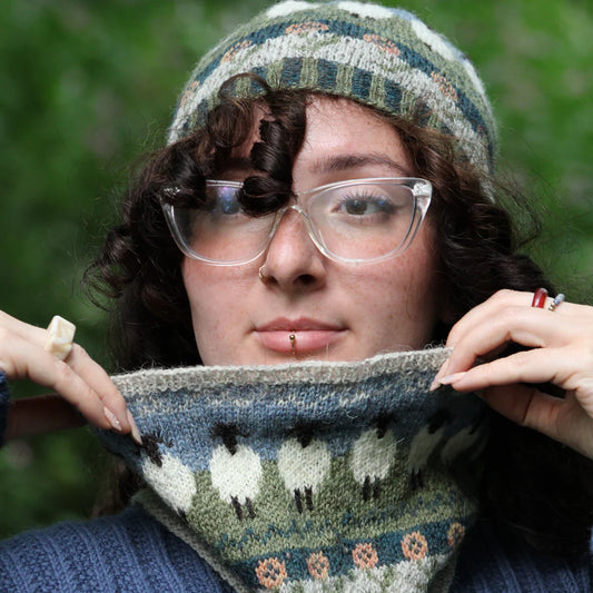 Lonk Hat & Snood KIT & pattern | BAA RAM EWE