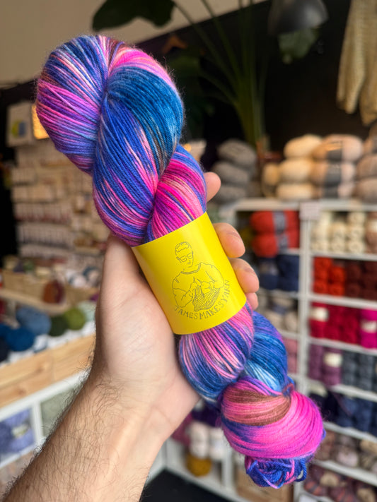 BFL 4PLY sock yarn from James Makes Yarn | Enchanted