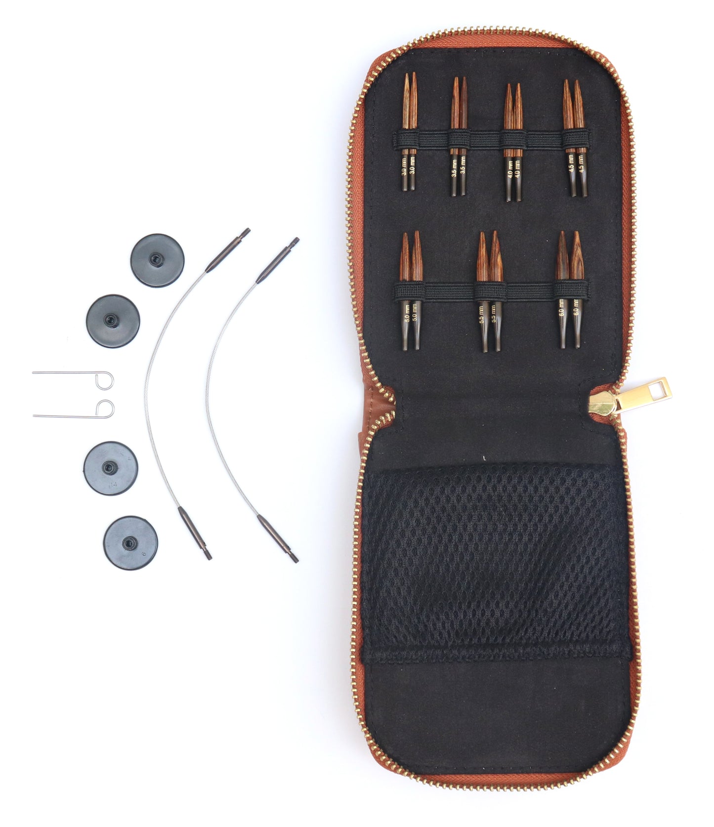 KnitpPro Ginger Mini Interchangeable Needle set