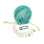 KnitPro The Mindful Collection Sterling Silver Plated Chakra Stitch Markers