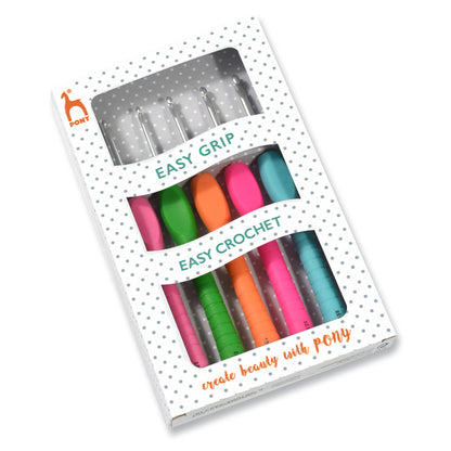 Easy Grip Crochet Hook set from Pony