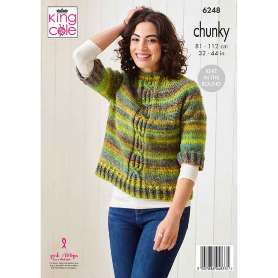 Chunky Sweater patterns | 6248