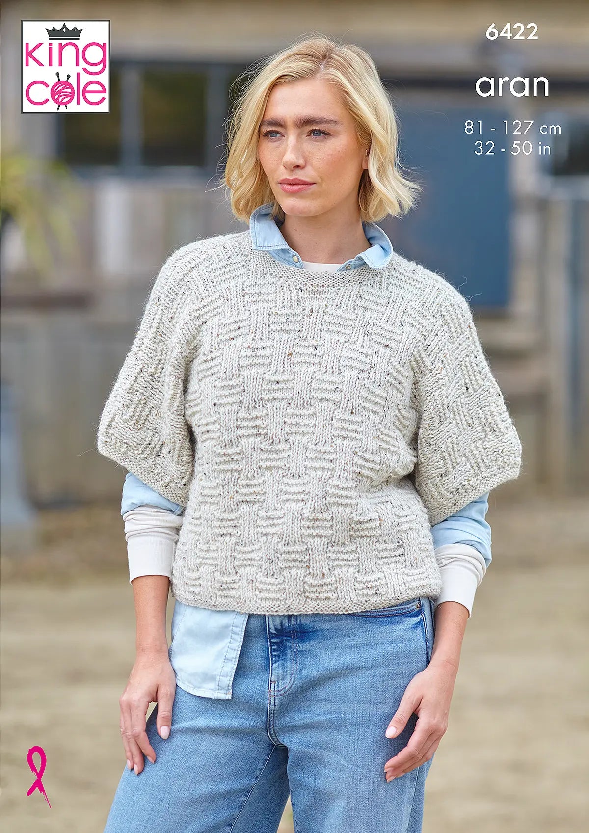 Aran Sweater patterns from King Cole 6422