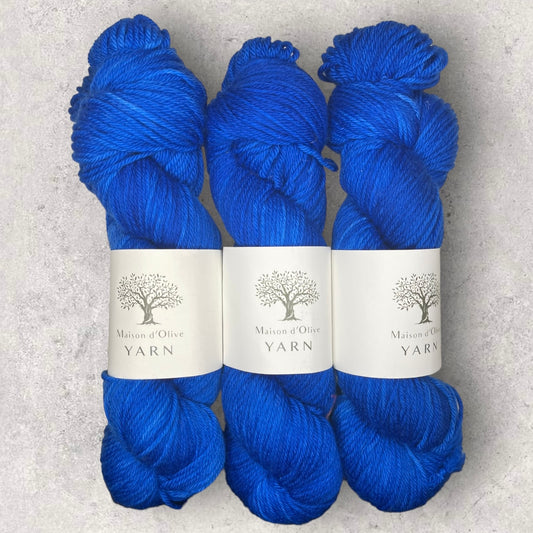DK Merino from Maison d'Olive | Electric Blue