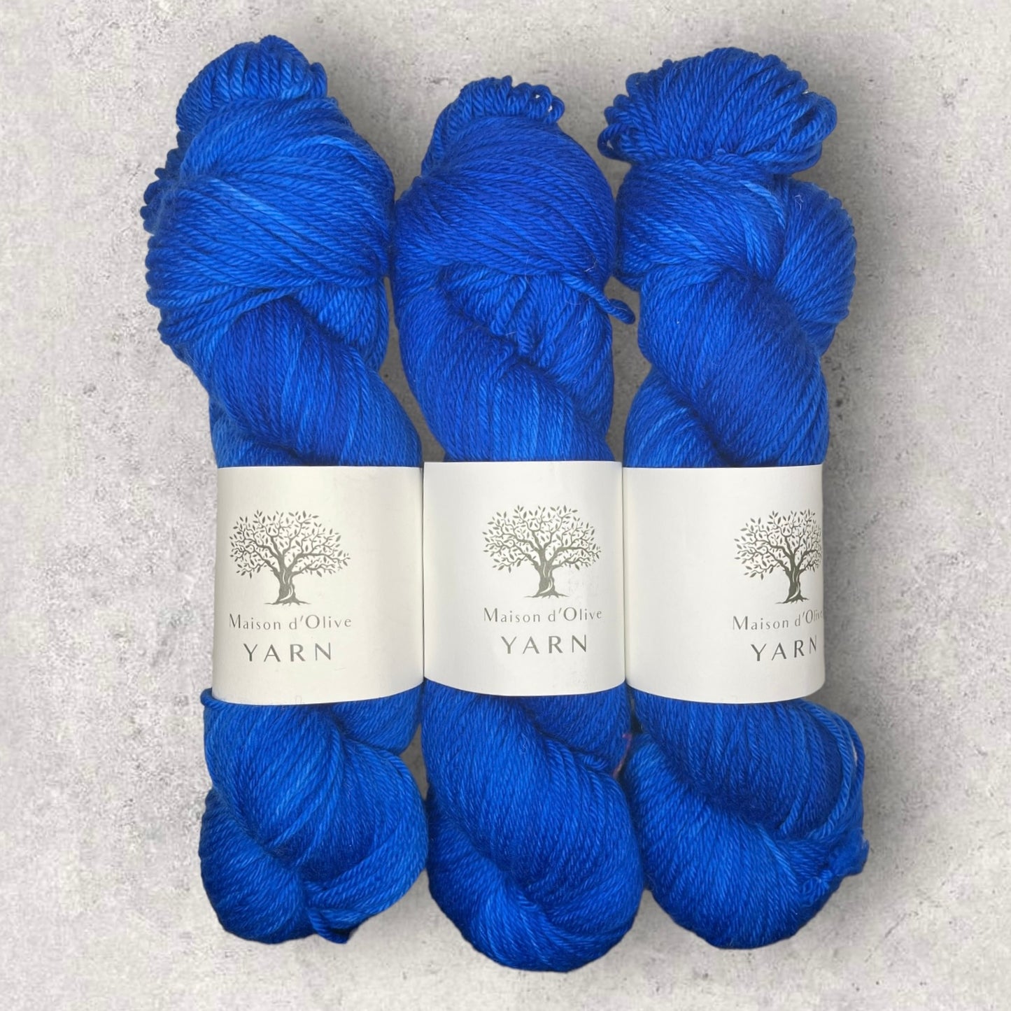 DK Merino from Maison d'Olive | Electric Blue