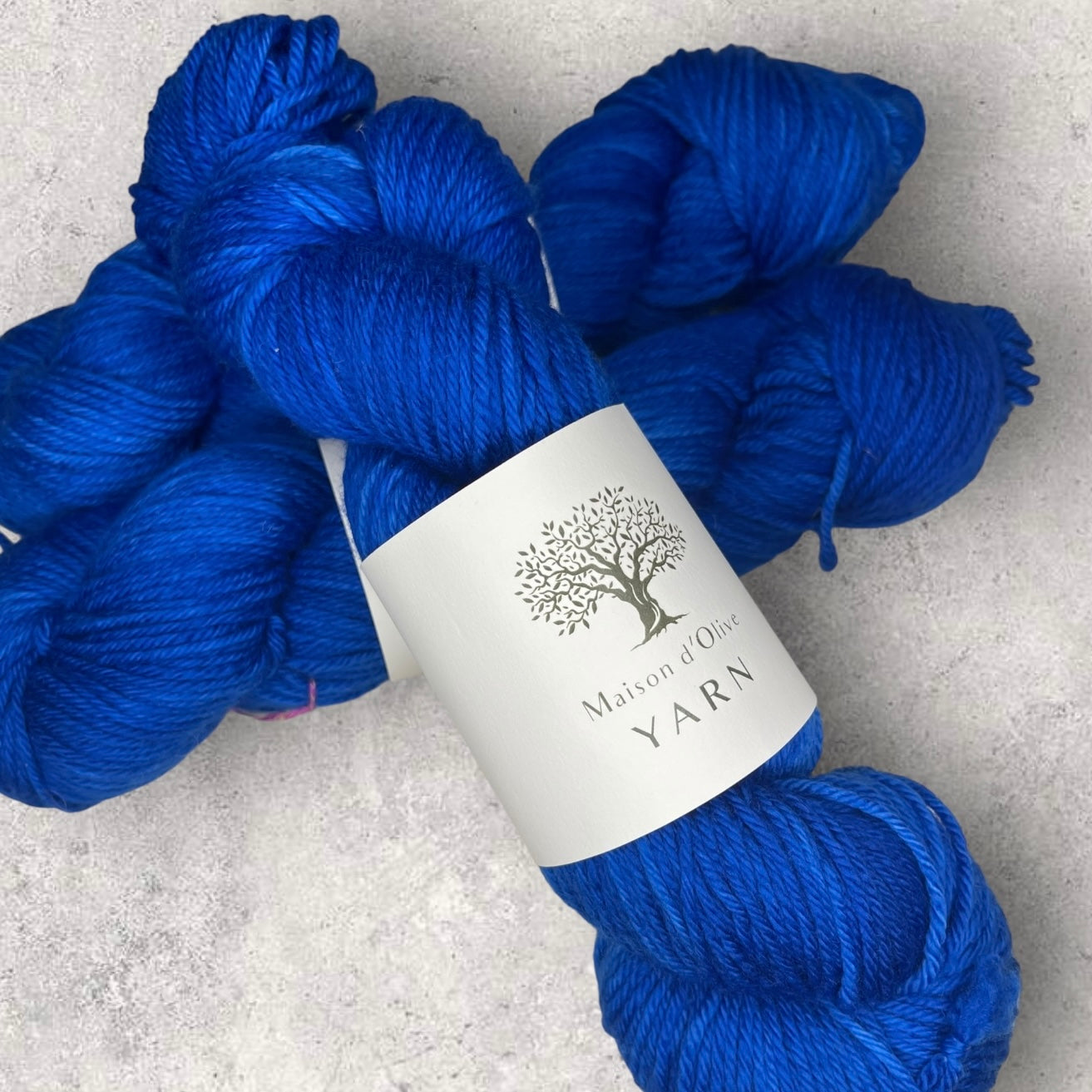 DK Merino from Maison d'Olive | Electric Blue